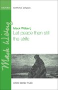 Cover for Let peace then still the strife