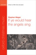 Cover for If ye would hear the angels sing