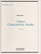 Cover for Fifteen Characteristic Studies for Viola