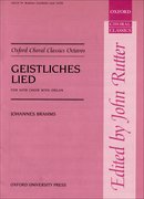 Cover for Geistliches Lied (Sacred Song), Op. 30