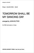 Cover for Tomorrow shall be my dancing day