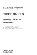 Cover for Three Carols