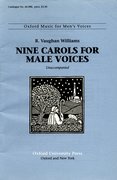 Cover for Nine Carols for male voices