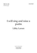 Cover for I will sing and raise a psalm