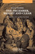 Cover for One December, bright and clear