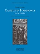 Cover for Cantus in harmonia (to St Cecilia)