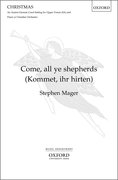 Cover for Come, all ye shepherds (Kommet, ihr Hirten)