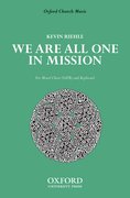 Cover for We are all one in Mission
