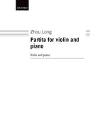 Cover for Partita for violin and piano