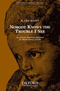 Cover for Nobody knows the trouble I see