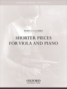 Cover for Shorter Pieces for viola and piano