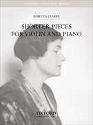 Cover for Shorter Pieces for Violin and Piano