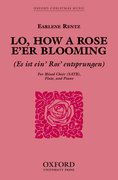 Cover for Lo, how a Rose e