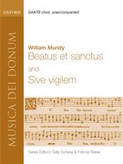 Cover for Beatus et Sanctus and Sive vigilem