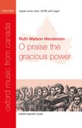 Cover for O praise the gracious power
