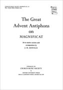Cover for The Great Advent Antiphons on Magnificat