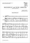 Cover for Magnificat and Nunc Dimittis from the Fourth Service