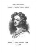 Cover for Bow down thine ear, O Lord Z11
