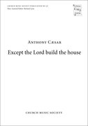 Cover for Except the Lord build the house