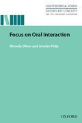 Cover for Focus on Oral Interaction