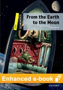 Cover for Dominoes Level 1: From the Earth to the Moon e-book