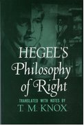 Cover for Philosophy of Right