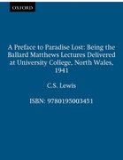 Cover for A Preface to Paradise Lost