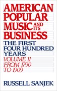 Cover for American Popular Music and Its Business