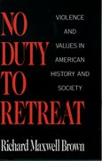 Cover for No Duty to Retreat