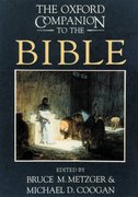 Cover for The Oxford Companion to the Bible