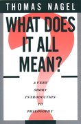 Cover for What Does It All Mean?