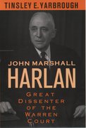 Cover for John Marshall Harlan