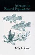 Cover for Selection in Natural Populations