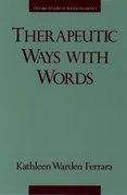 Cover for Therapeutic Ways with Words