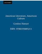 Cover for American Literature, American Culture