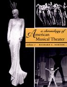Cover for A Chronology of American Musical Theater