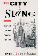 Cover for The City in Slang