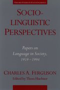 Cover for Sociolinguistic Perspectives