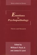 Cover for Emotions in Psychopathology
