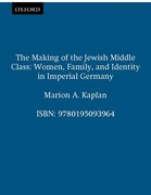 Cover for The Making of the Jewish Middle Class
