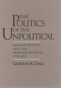Cover for The Politics of the Unpolitical