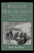 Cover for Freedom and Moral Sentiment