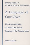 Cover for A Language of Our Own
