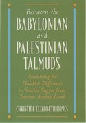 Cover for Between the Babylonian and Palestinian Talmuds