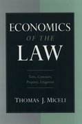 Cover for Economics of the Law