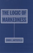 Cover for The Logic of Markedness