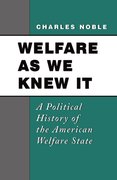 Cover for Welfare as We Knew It