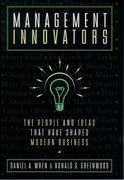 Cover for Management Innovators