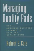 Cover for Managing Quality Fads