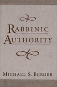 Cover for Rabbinic Authority